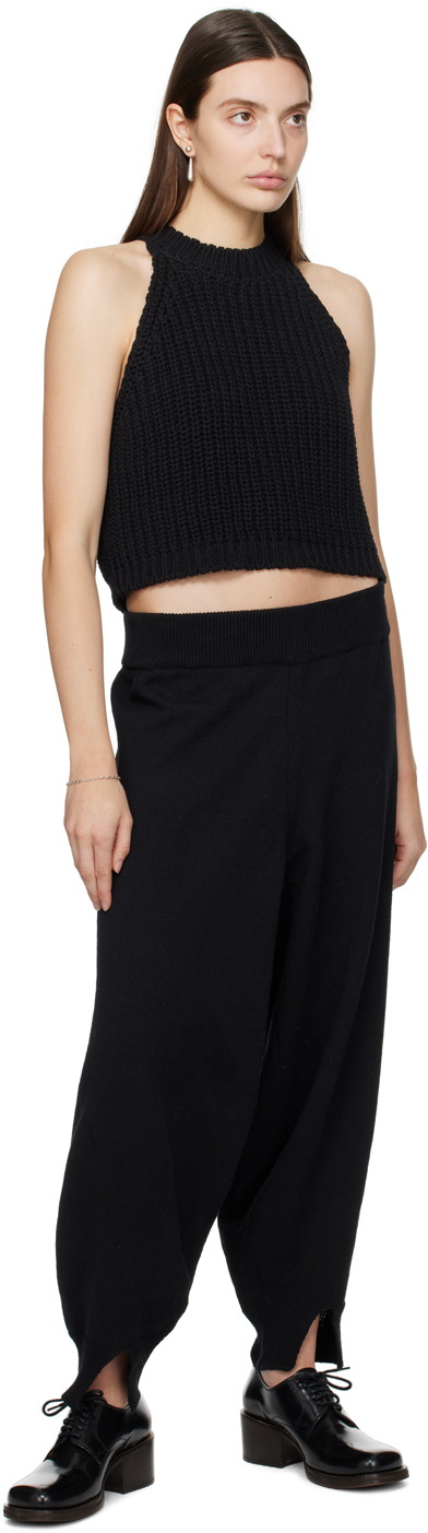 Cordera Black Vented Cuff Lounge Pants