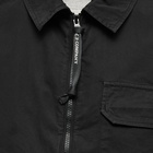 C.P. Company Men's Arm Lens Overshirt in Black