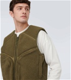 Entire Studios Cropped fleece vest