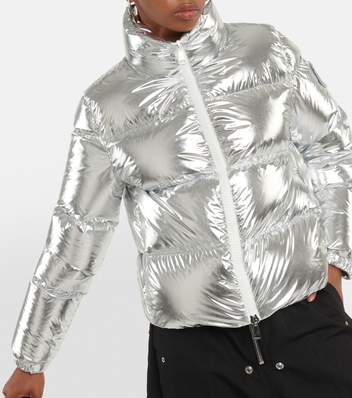 Moncler Metallic puffer jacket Moncler