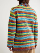 Alanui - Striped Cotton Cardigan - Multi