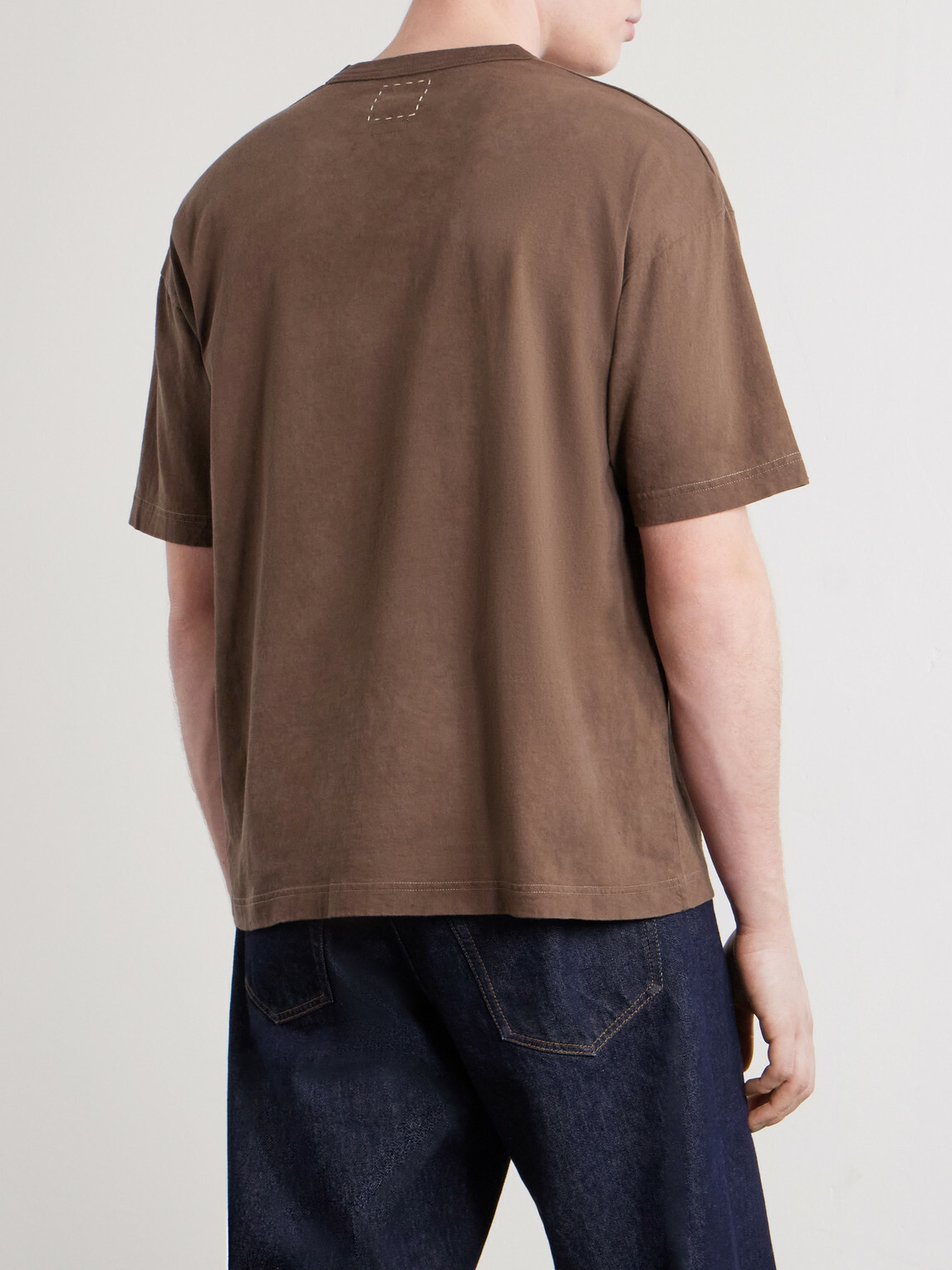 Visvim - Cotton-Jersey T-Shirt - Brown