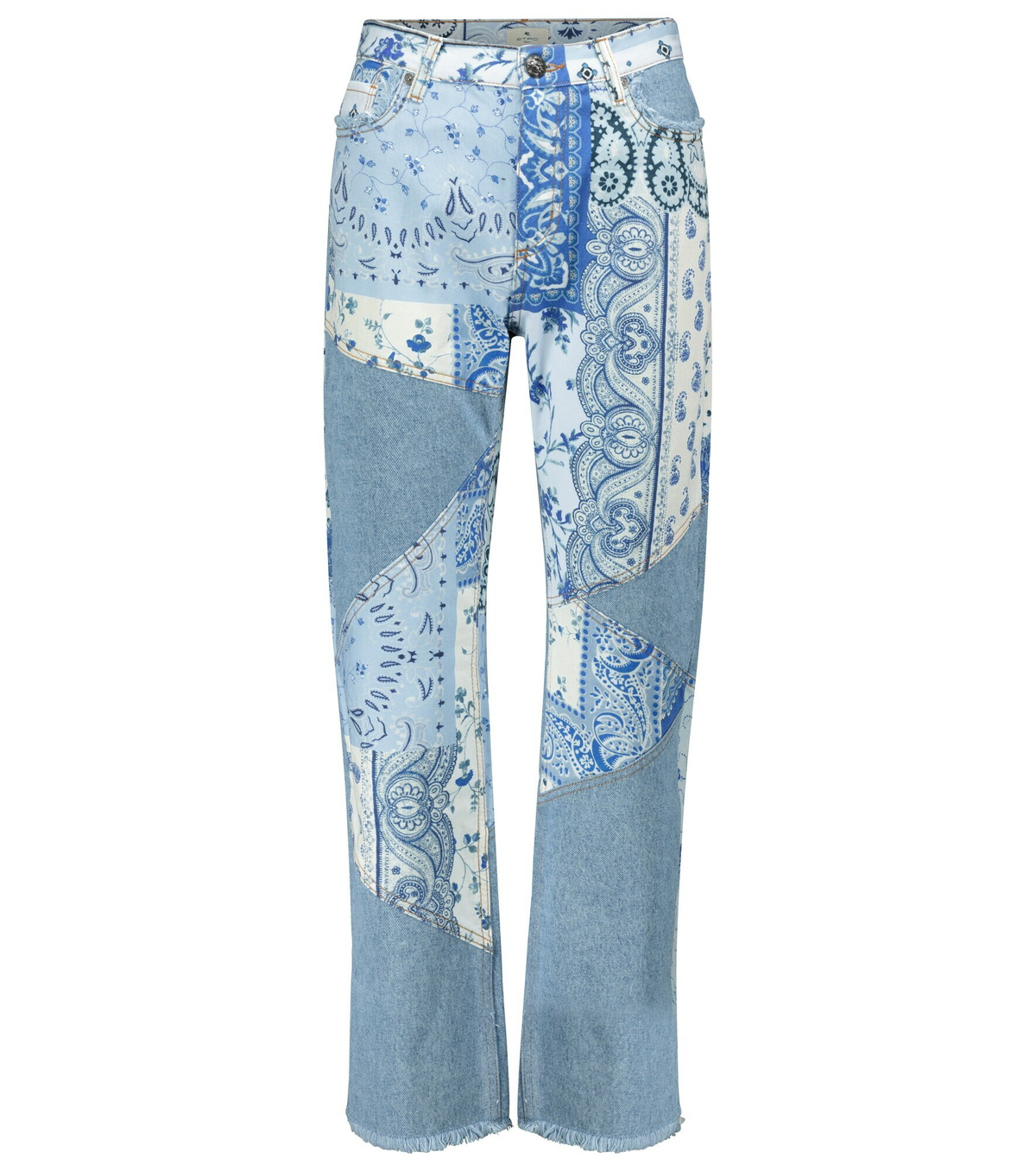 Pants ETRO Woman color Blue