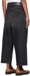 Loewe Black Cropped Low Crotch Jeans