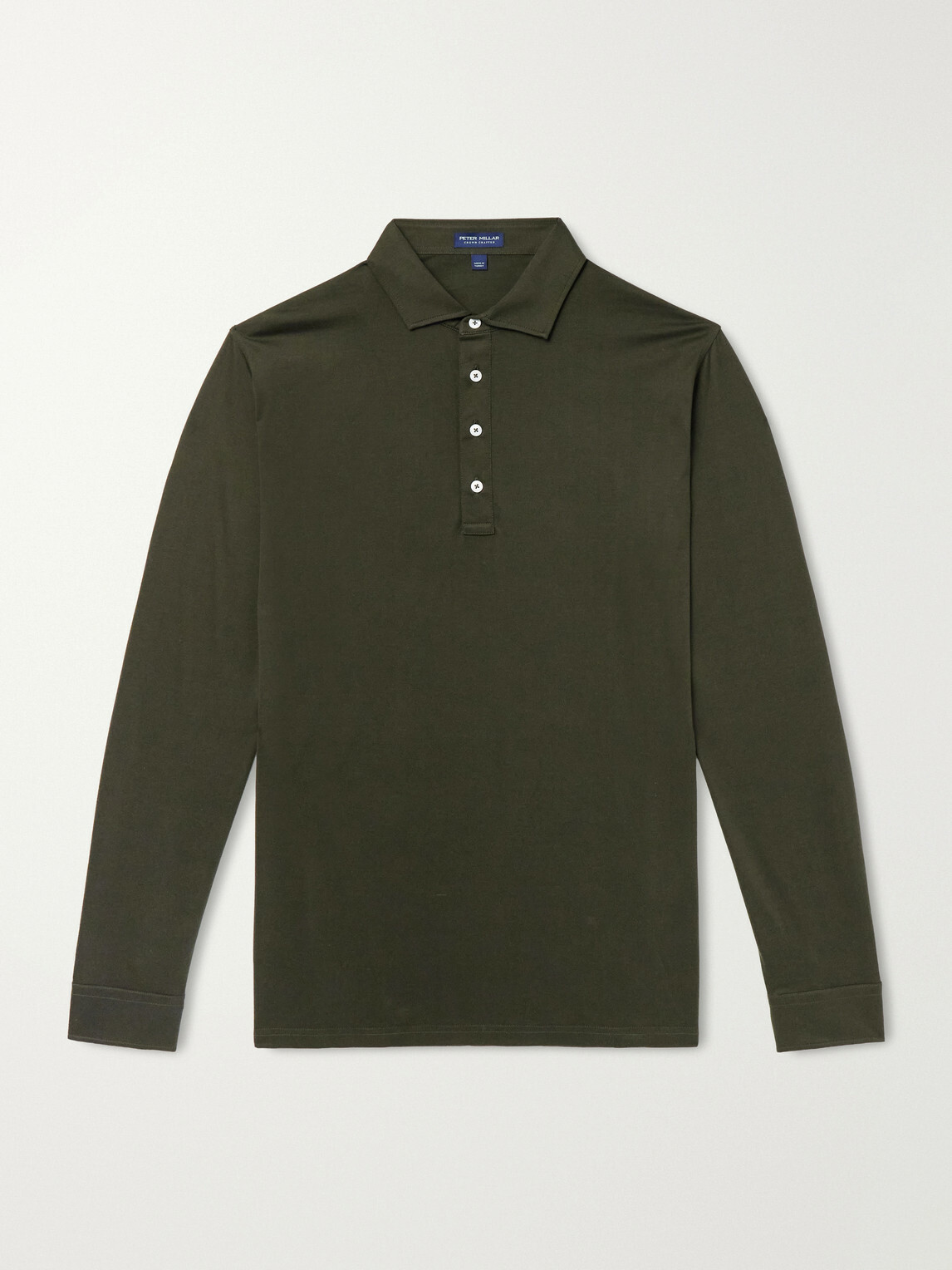Peter Millar - Ashby Cotton-Jersey Polo Shirt - Green