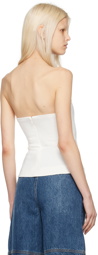 CO White Bustier Camisole