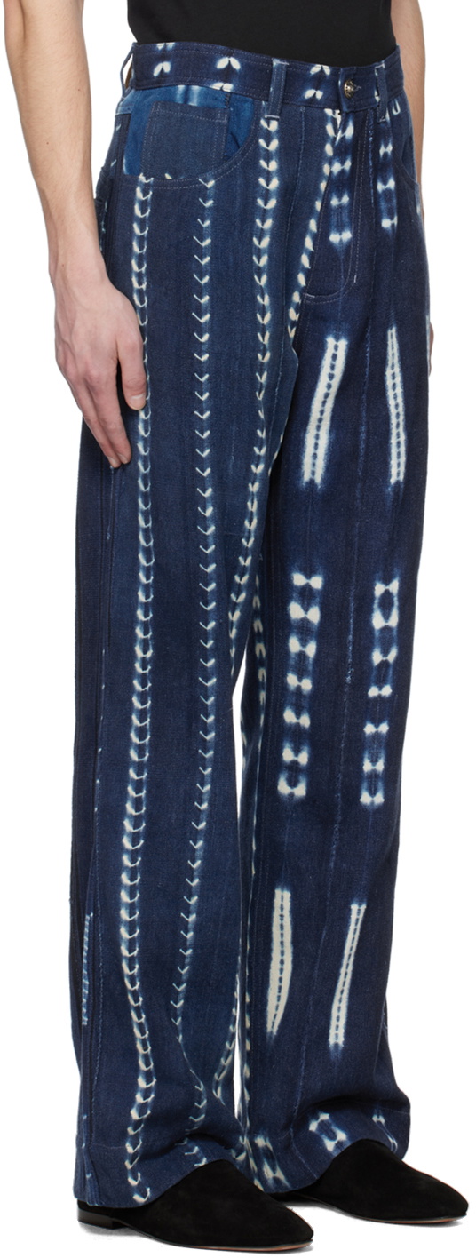 Wales Bonner Blue Miles Jeans