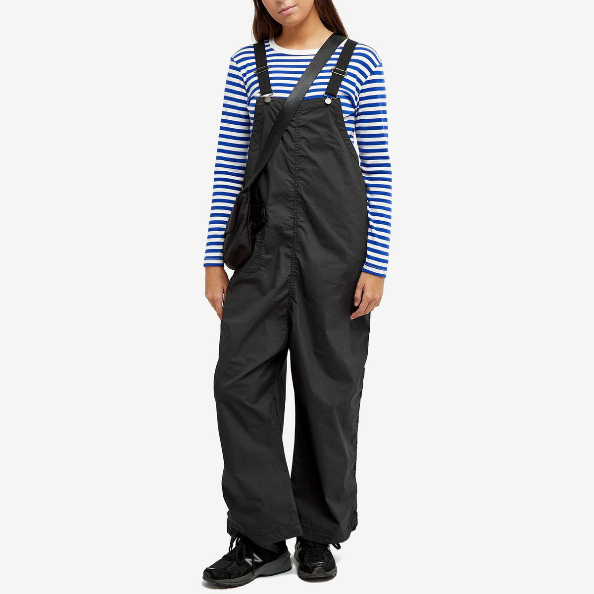 Beams Boy Women's Solotex Jumpsuit in Black Beams Boy
