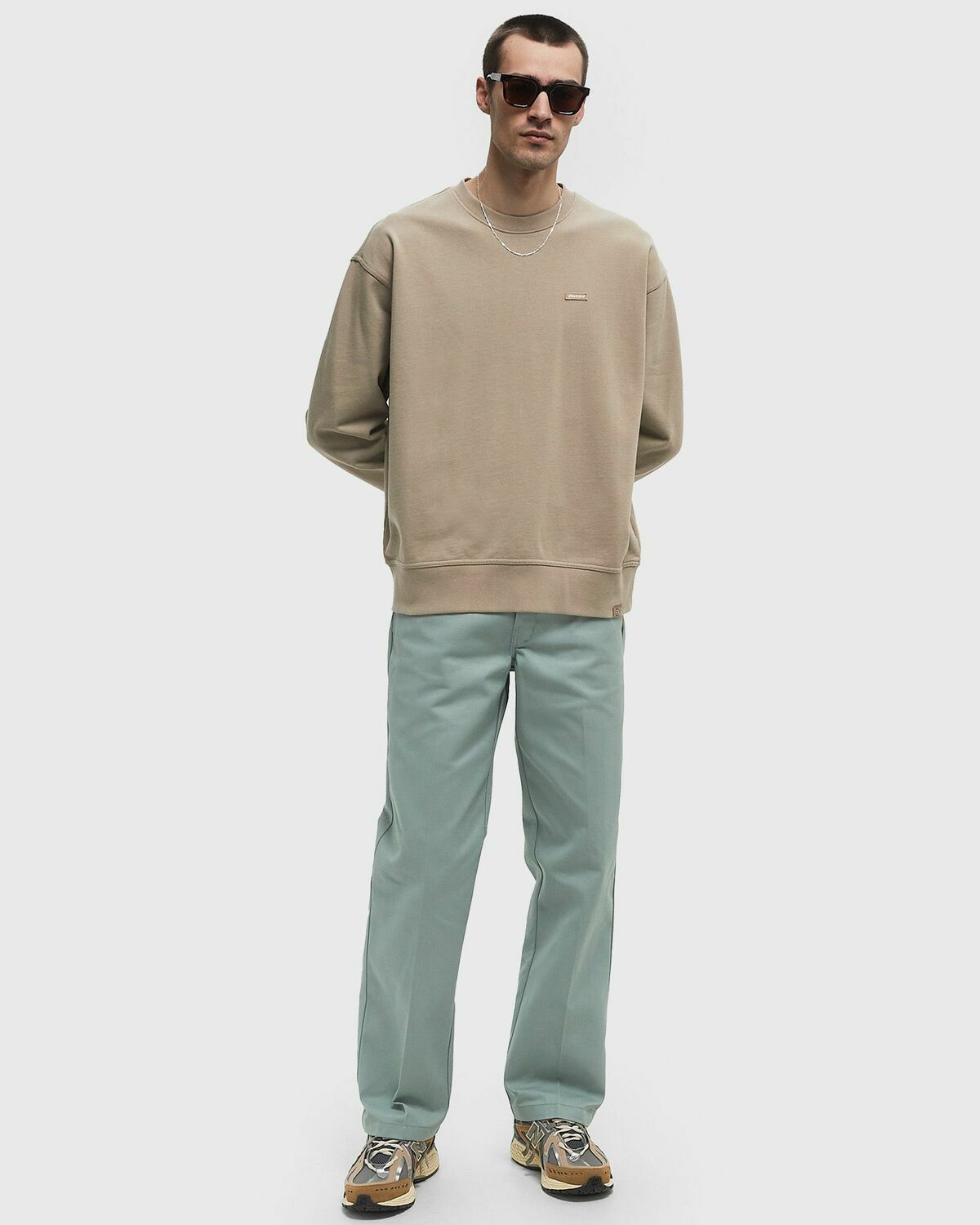 DICKIES CLANCY HEAVYWEIGHT SWEATSHIRT Beige Men