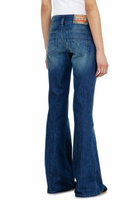 Diesel Bootcut Jeans Low Waist D-Hush - Jeans Womens in Blue