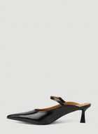 Reike Nen Pointed Mary Jane Kitten Heel Mules