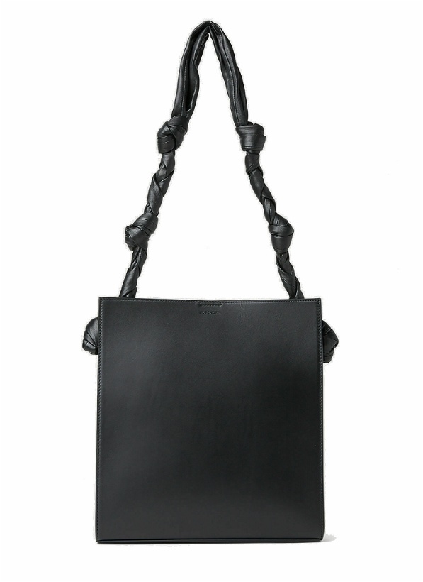 Photo: Jil Sander - Tangle Medium Shoulder Bag in Black