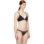 Calvin Klein Underwear Black Unlined Triangle Bra