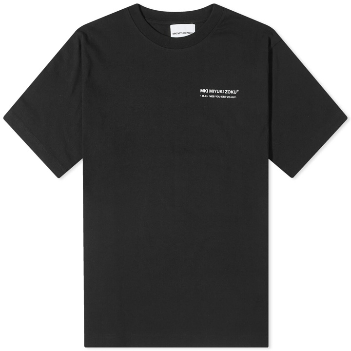 Photo: MKI Men's Phonetic T-Shirt in Black