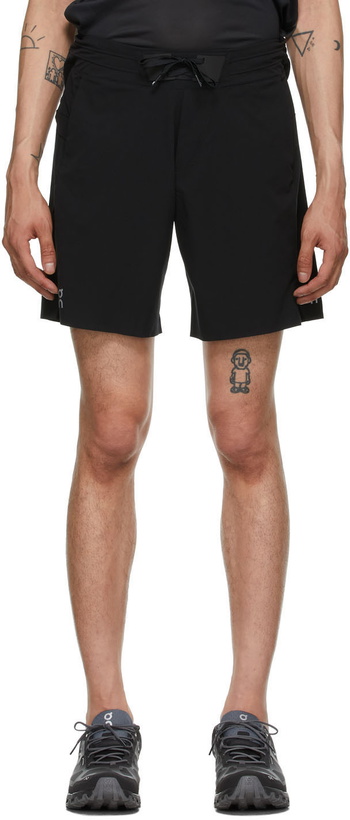 Photo: On Black Hybrid 2.0 Shorts