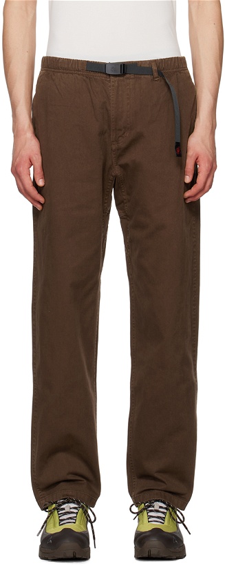 Photo: Gramicci Brown Elasticized Trousers