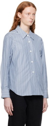 Margaret Howell Blue Striped Shirt