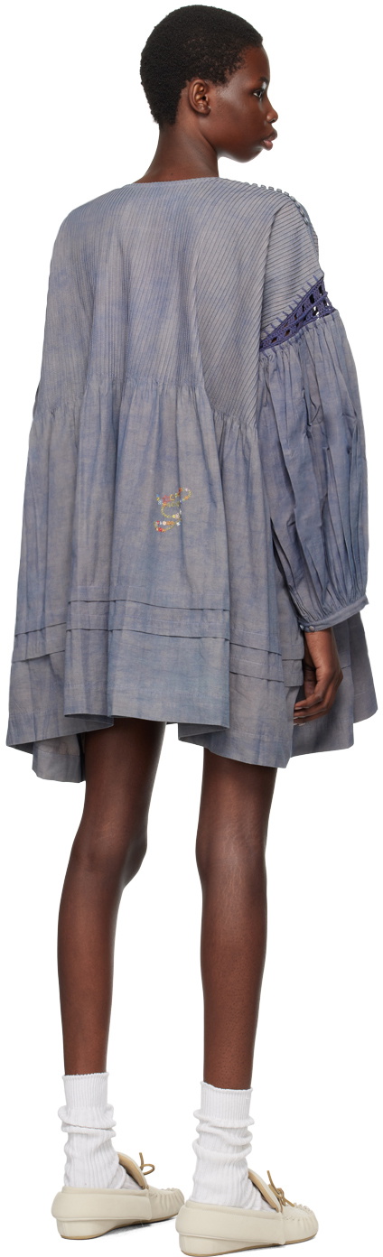 Story mfg. Purple Mon Minidress