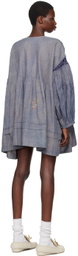 Story mfg. Purple Mon Minidress