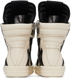 Rick Owens Black Porterville Geobasket Sneakers