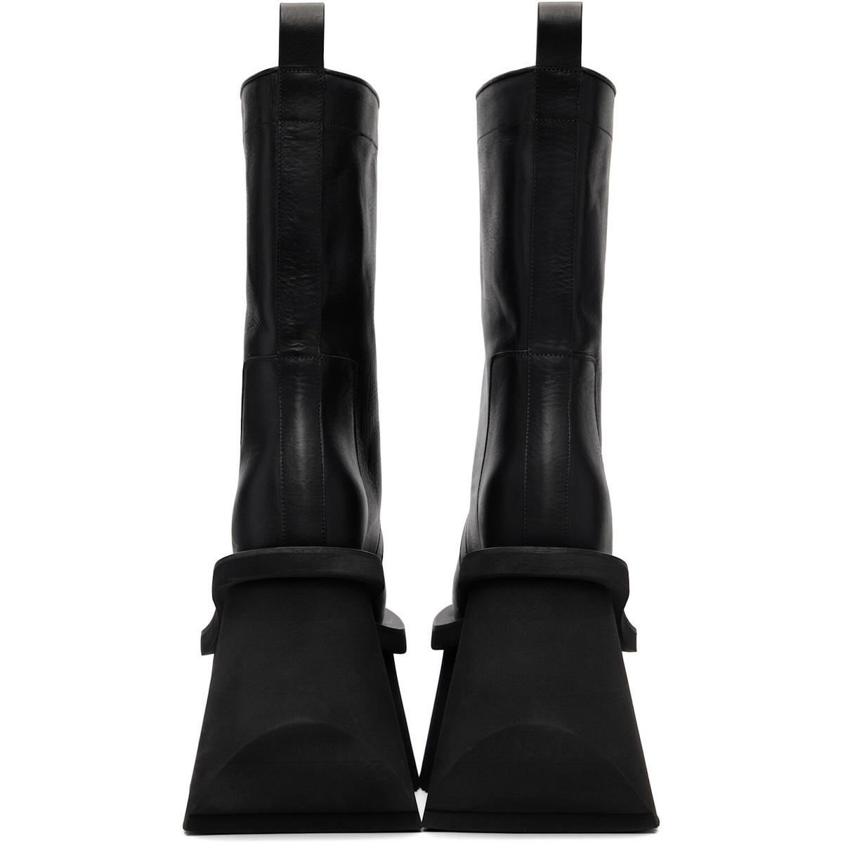 Rick Owens Black Tower Factory Boots
