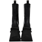 Rick Owens Black Tower Factory Boots