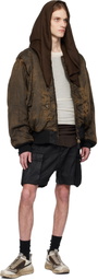 11 by Boris Bidjan Saberi Brown Salomon Edition Bamba 2 Low V2 Sneakers