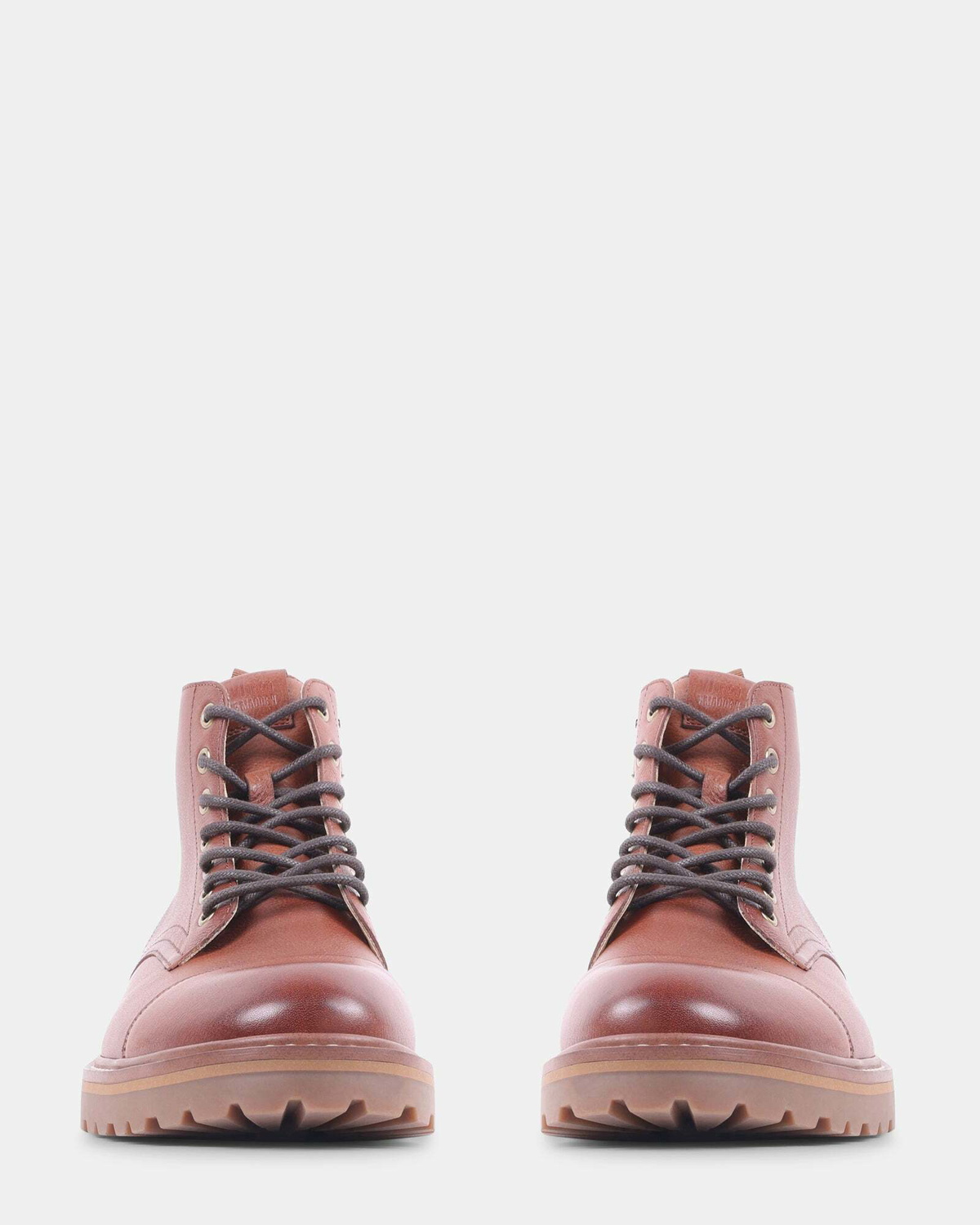Steve Madden Uggo Boots in Cognac