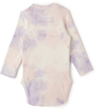 Wildkind Baby Pink & Purple Tie-Dye Lizzie Bodysuit