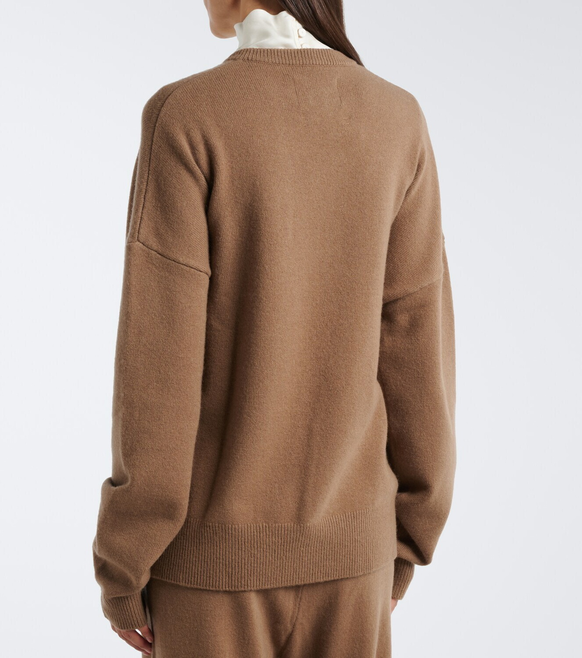 Extreme Cashmere N°496 Like cashmere-blend half-zip sweater