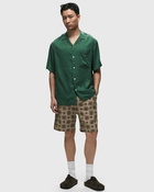 Portuguese Flannel Finger Print Green - Mens - Shortsleeves