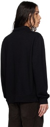 YMC Black Sugden Sweatshirt