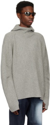 ADER error Gray Clava Hoodie