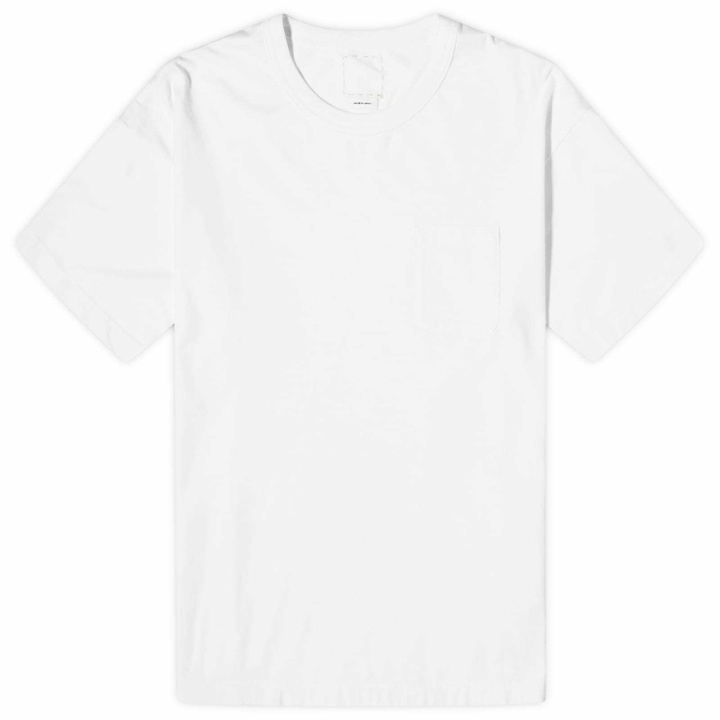 Photo: Visvim Men's Ultimate Jumbo T-Shirt in White