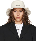 Jacquemus Off-White 'Le Bob Artichaut' Bucket Hat