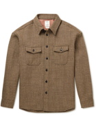 Visvim - Lumber Wool, Linen and Silk-Blend Tweed Shirt - Brown