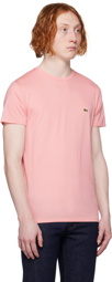 Lacoste Pink Crewneck T-Shirt