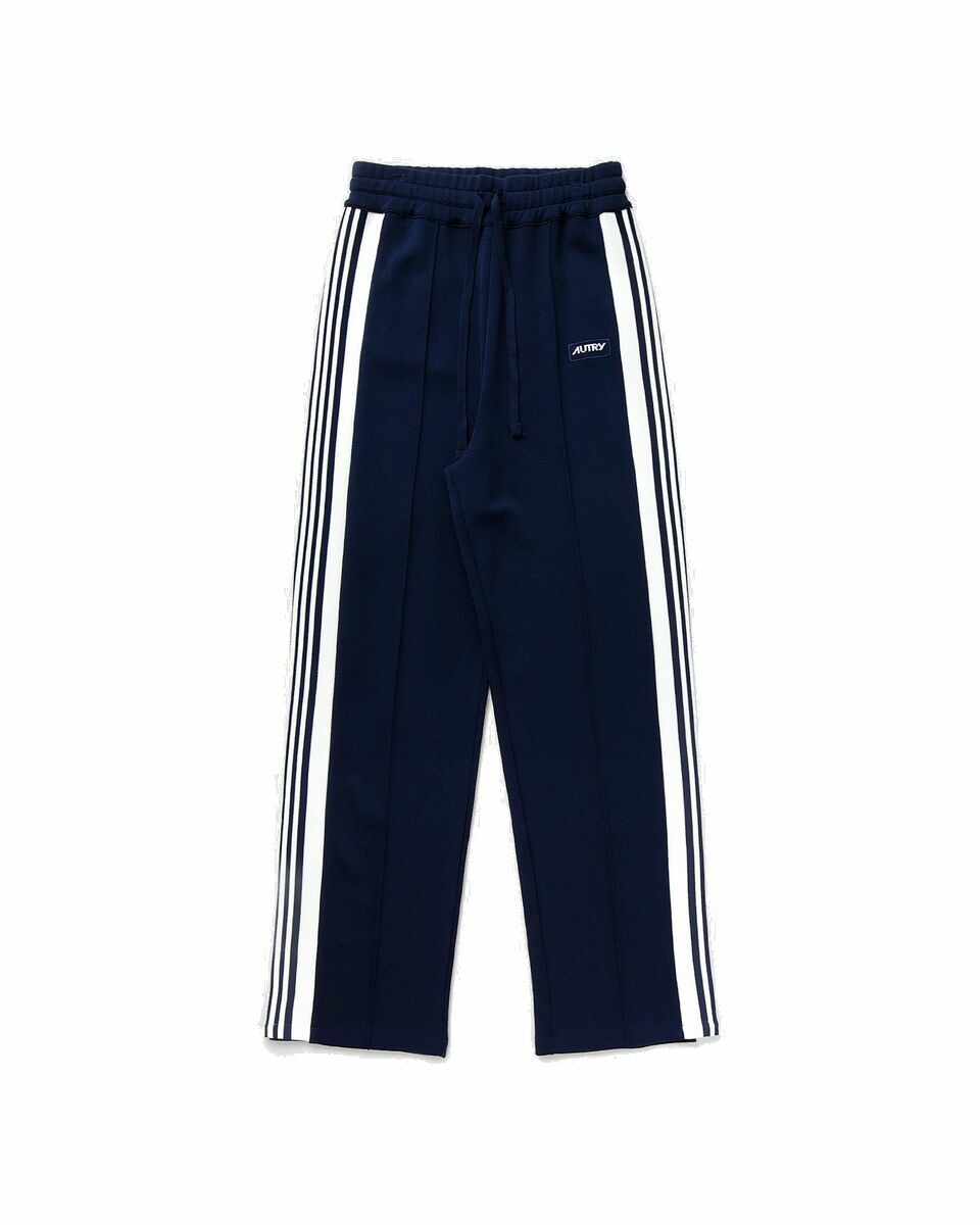 Photo: Autry Action Shoes Pants Main Blue/White - Mens - Casual Pants/Track Pants