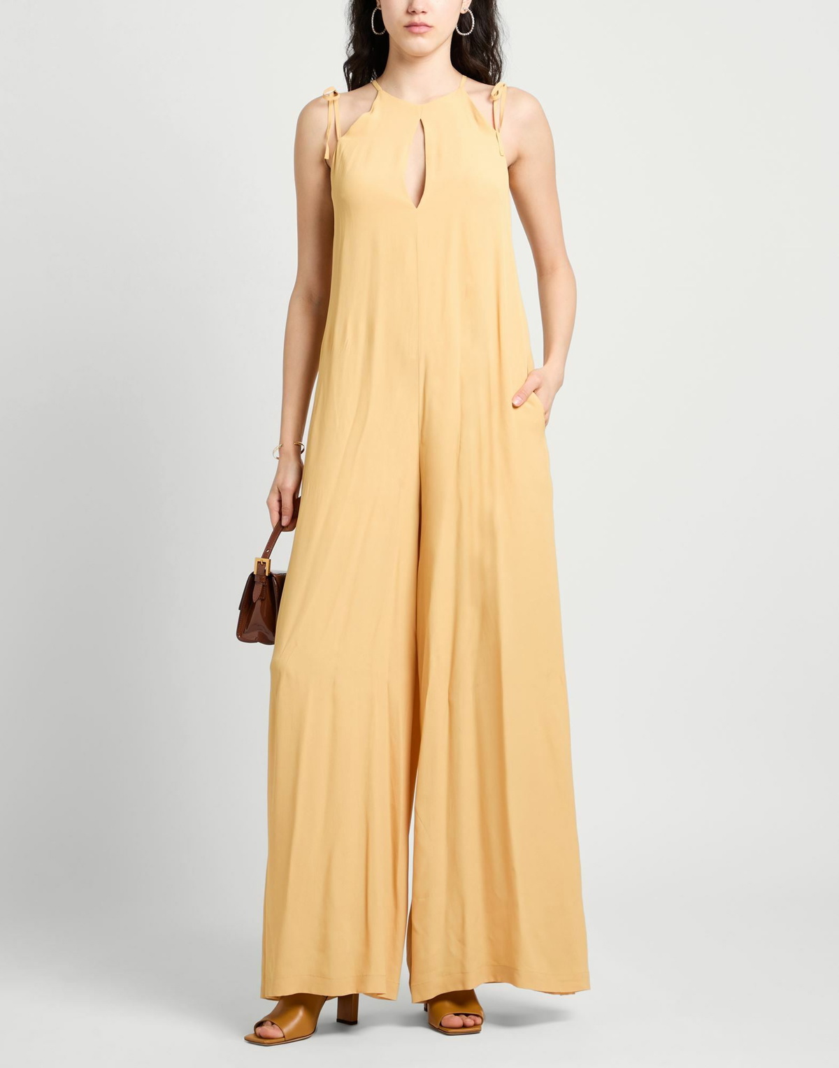 Erika Cavallini Womens Jumpsuit Marigold