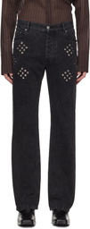 Ludovic de Saint Sernin Black Regular Jeans