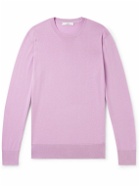 Mr P. - Slim-Fit Merino Wool Sweater - Pink