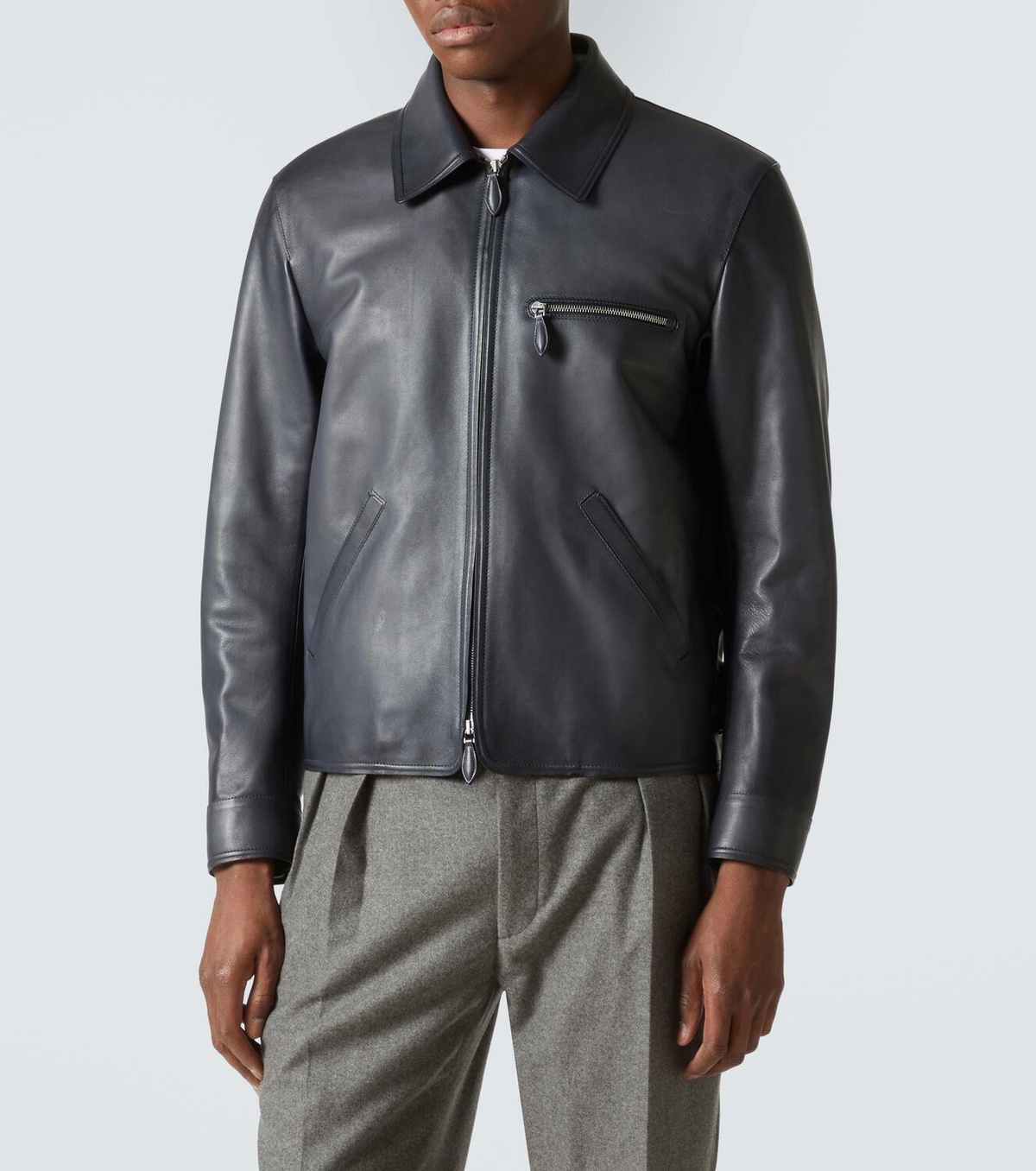 Berluti Patina 1 Jour leather blouson