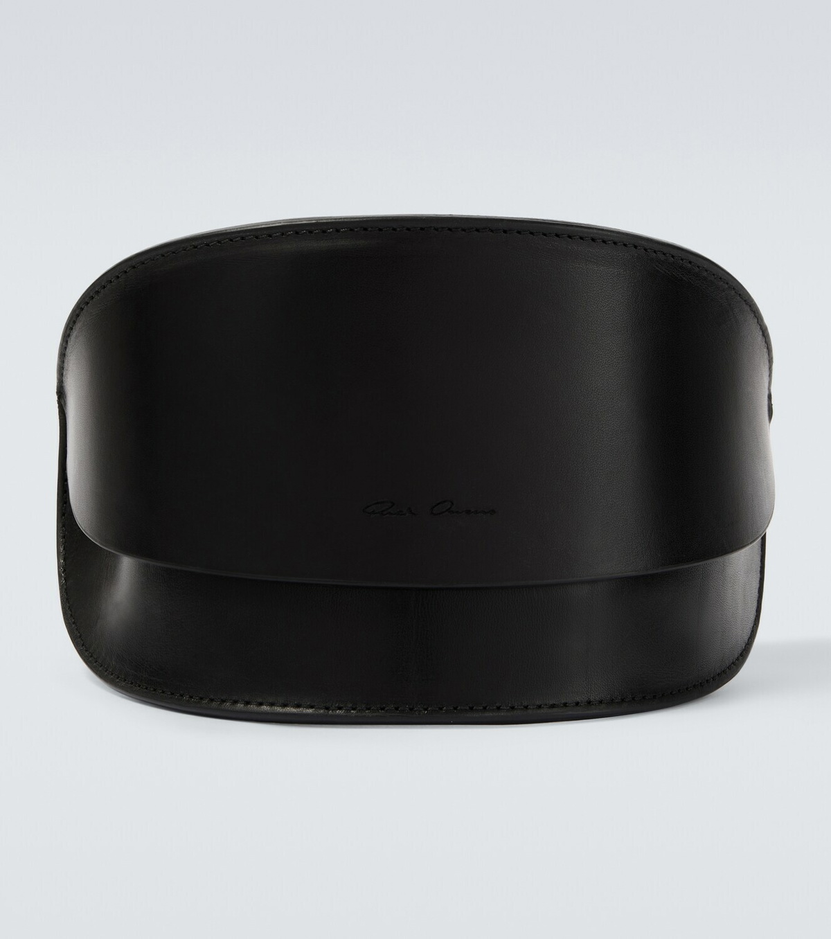 Rick Owens Rev Shiny shield sunglasses