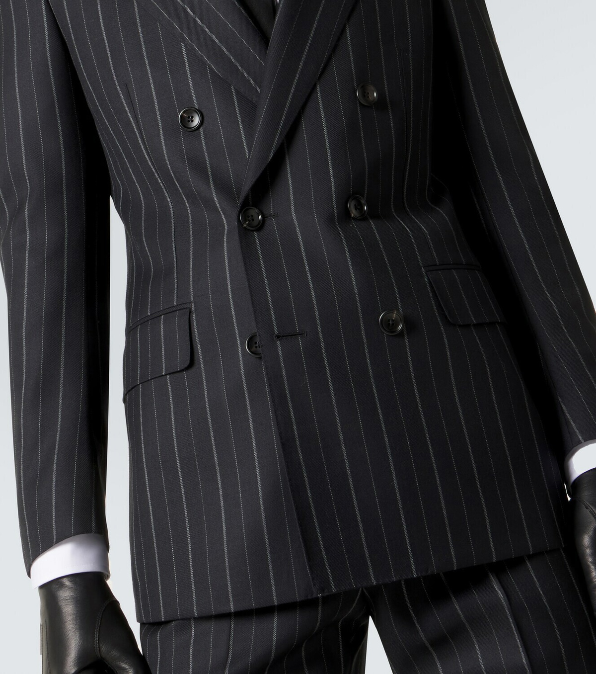 Tom Ford Striped wool blazer