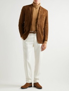 Ralph Lauren Purple label - Suede Blazer - Brown