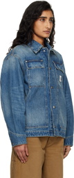 Carhartt Work In Progress Blue OG Arctic Denim Jacket