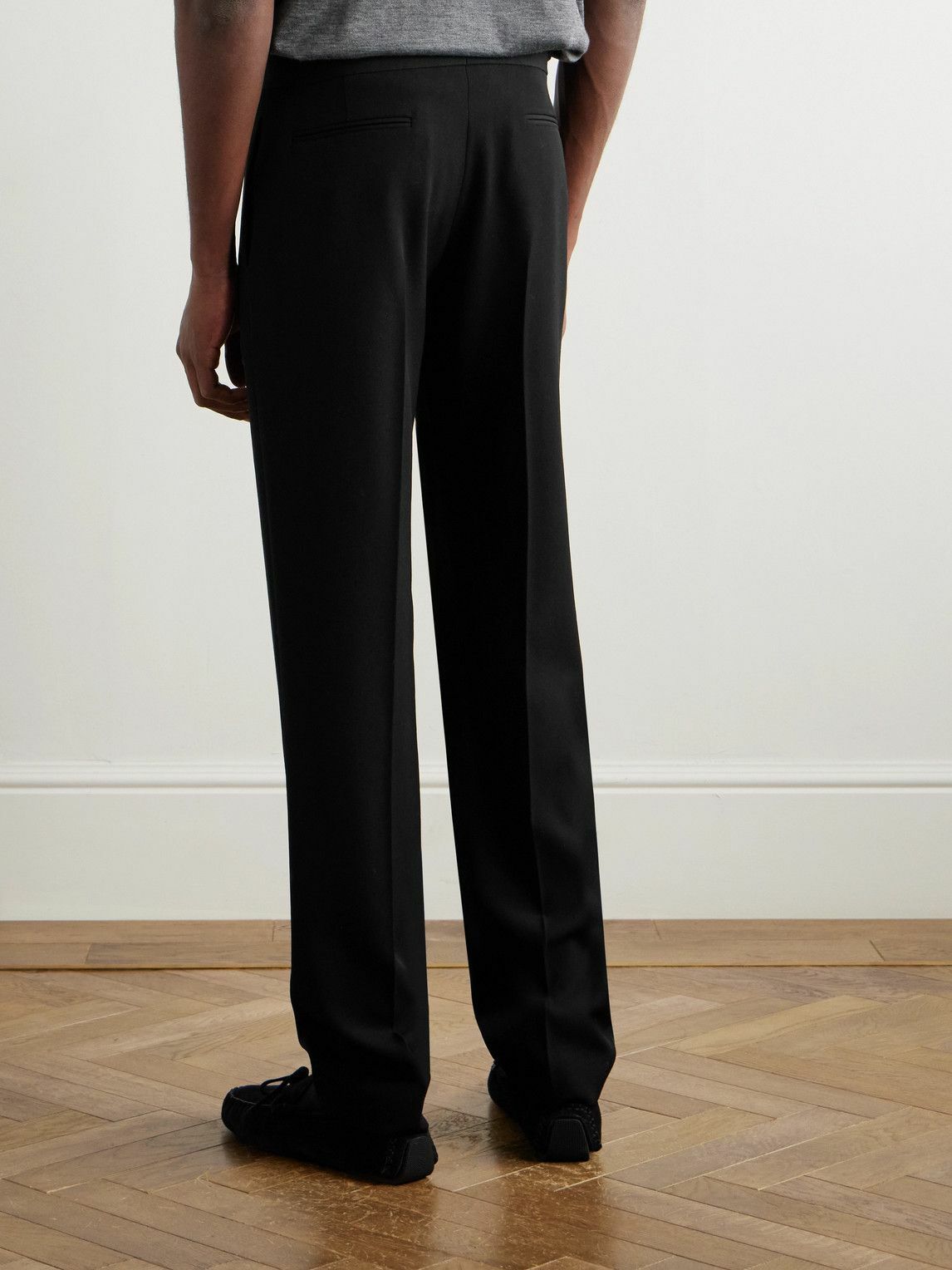 【THE ROW】pietrina wool-twill straight-leg パンツ THE ROW Banew wool-twill straight-leg pants | NET-A-PORTER