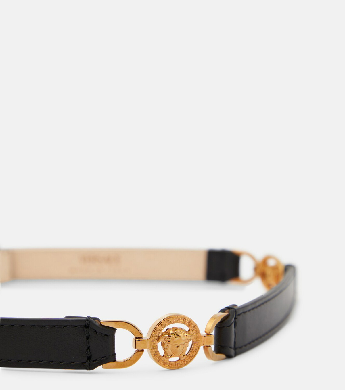 Versace Medusa leather belt Versace