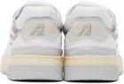 AUTRY White & Gray CLC Sneakers