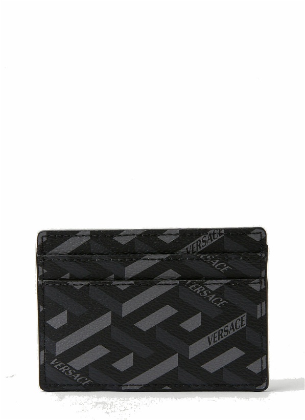 Photo: Graphic Cardholder in Grey